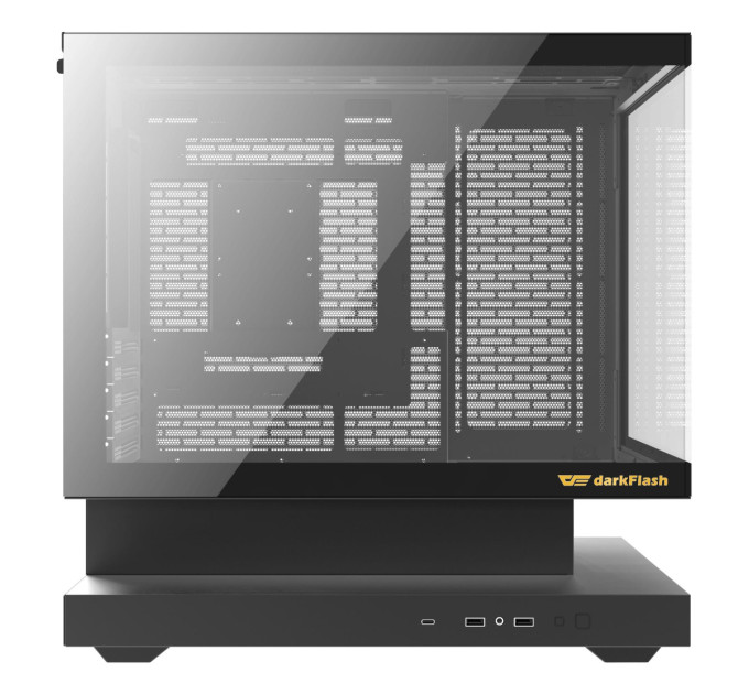 Корпус для комп'ютера MATX W/O PSU F1 BLACK DARK FLASH