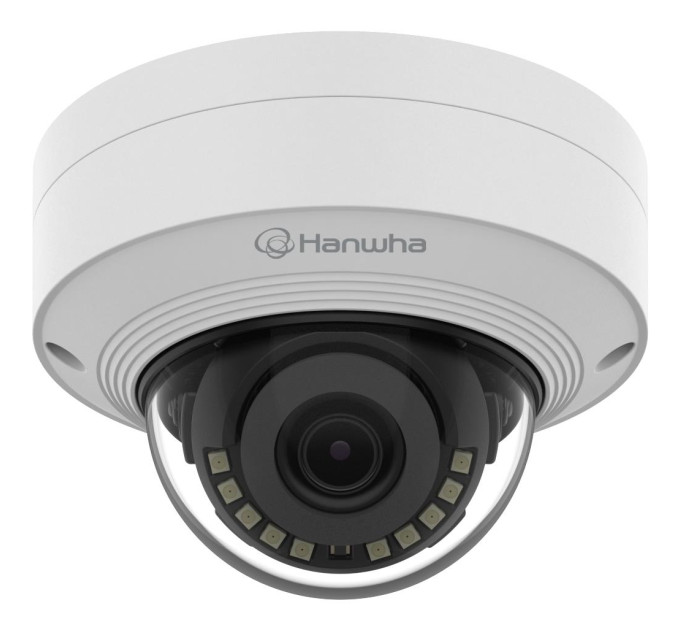 Мережева камера купольна 4K @ 30fps, fix lens 3mm (H:108°/V: 59°) QNV-C9011R HANWHA VISION