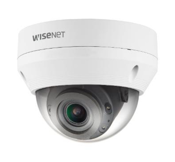 Мережева камера купольна 5MP @ 30fps, motorized vari-focal lens 3.1x (3.2 ~ 10.0mm) (100°~31°) QNV-8080R HANWHA VISION