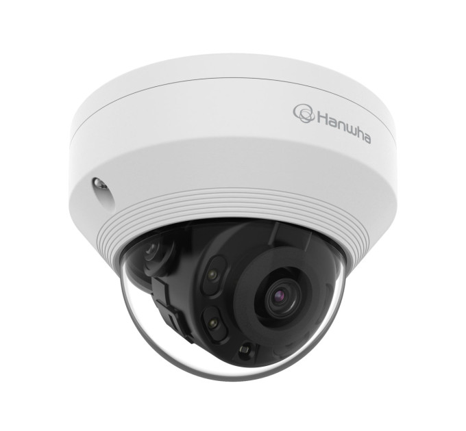 Мережева камера купольна 5MP @ 30fps, 2.8mm fixed focal lens (104°) QNV-8010R HANWHA VISION