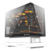DARKFLASH Корпус для комп'ютера DARK FLASH F1 mATX без блока живлення, білий