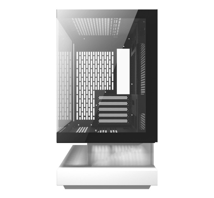 DARKFLASH Корпус для комп'ютера DARK FLASH F1 mATX без блока живлення, білий