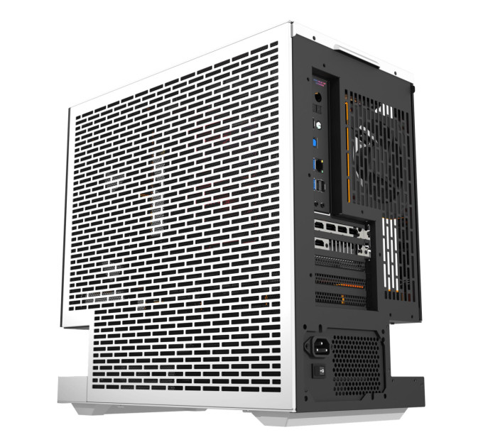 DARKFLASH Корпус для комп'ютера DARK FLASH F1 mATX без блока живлення, білий