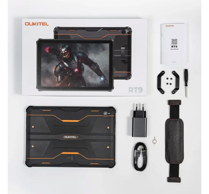 OUKITEL Планшет OUKITEL RT9 6/256GB LTE Black (6931940766845)