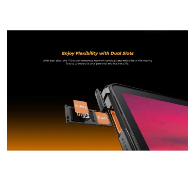 OUKITEL Планшет OUKITEL RT9 6/256GB LTE Orange (6931940766838)
