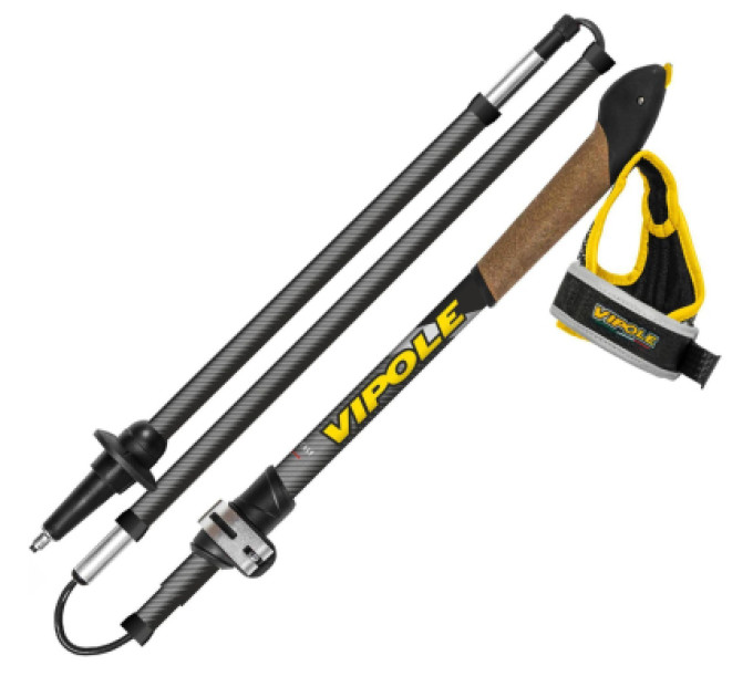 Vipole Палиці для скандинавської ходи Vipole Treveller Carbon 130 DLX (S25 35) (DAS303460)