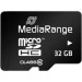 Mediarange Карта пам'яті Mediarange 32GB microSD class 10 (MR959)