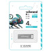 Wibrand USB флеш накопичувач Wibrand 4GB Chameleon Silver USB 2.0 (WI2.0/CH4U6S)