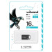 Wibrand USB флеш накопичувач Wibrand 16GB Hawk Black USB 2.0 (WI2.0/HA16M1B)
