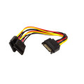 PowerPlant Кабель для передачі даних SATA to 2xSATA 0.15m PowerPlant (CA913169)