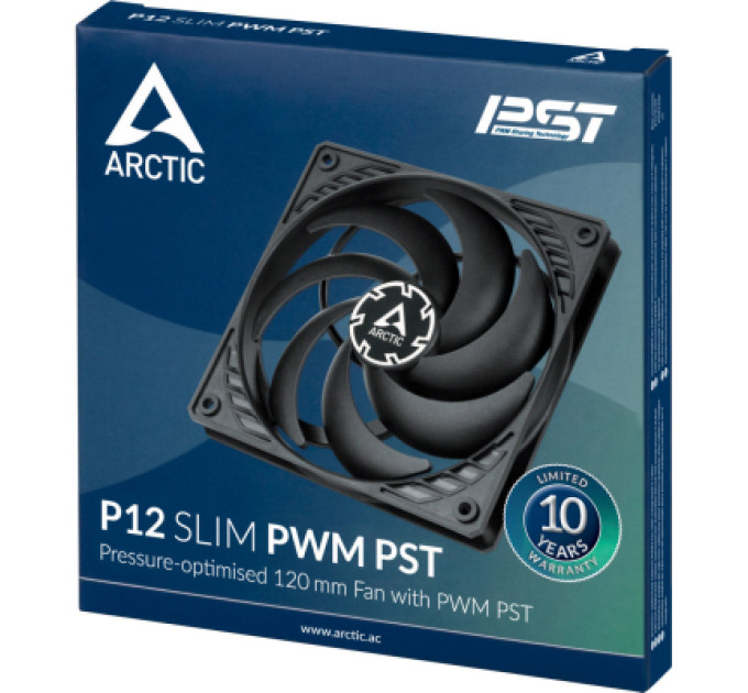 Arctic Кулер до корпусу Arctic P12 Slim PWM PST (ACFAN00187A)