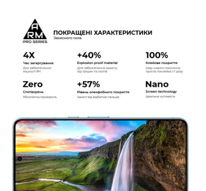 Armorstandart Скло захисне Armorstandart Pro Google Pixel 8 Pro Black (ARM72908)