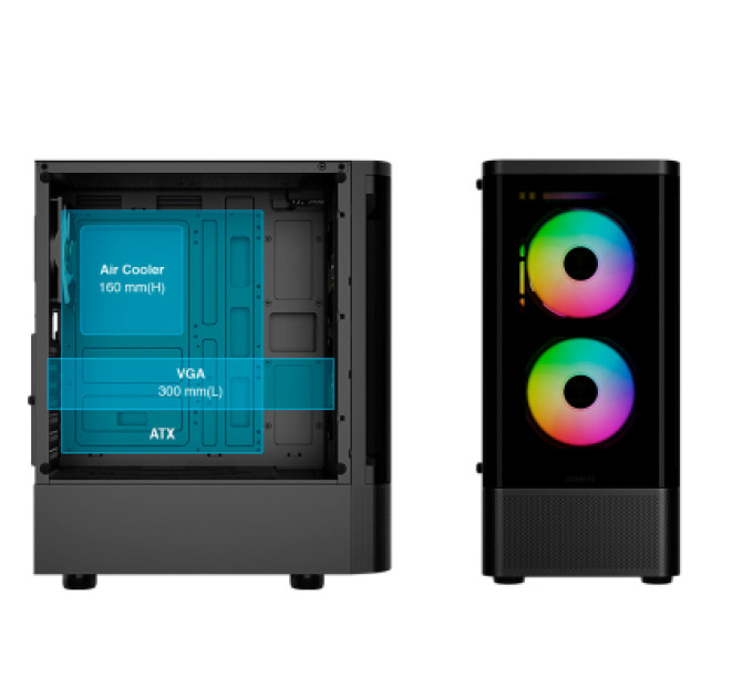 Gamdias Корпус Gamdias TALOS E3 CG (4711514501193)
