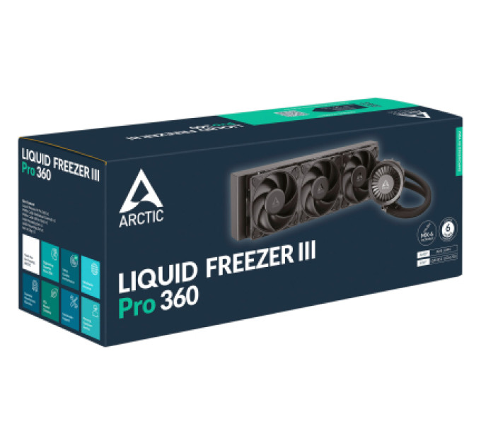 Arctic Система рідинного охолодження Arctic Liquid Freezer III Pro 360 (Black) (ACFRE00180A)