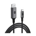 Armorstandart Кабель мультимедійний USB-C to DisplayPort 2.0m 4K60Hz black Armorstandart (ARM76892)