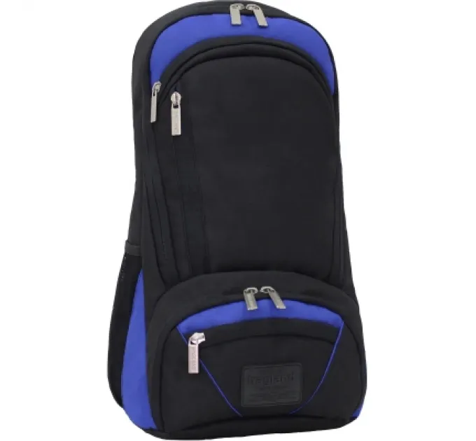 Bagland Рюкзак для ноутбука Bagland 15.6" Granite 23L black /electric blue 0012066 (6903479)