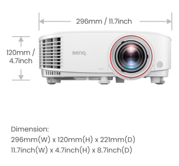BenQ Проектор BenQ TH671ST (9H.JGY77.1HE)
