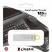 Kingston USB флеш накопичувач Kingston 128GB DataTraveler Exodia White USB 3.2 Gen 1 (KC-U2G128-5R)
