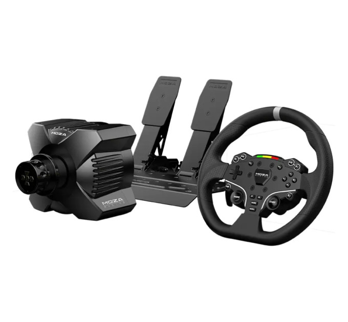 MOZA Racing Кермо MOZA Racing R3 Racing Bundle for PC + подв. педалі SR-P Lite (RS074_Moza)