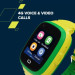 Canyon Смарт-годинник Canyon Sunny KW-48 Video 4G GPS Games Music Yellow/Green (CNE-KW48YG)