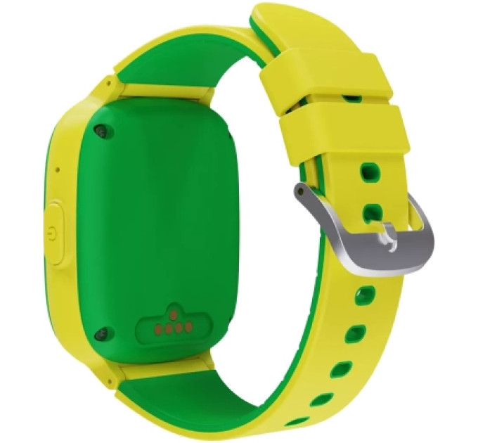Canyon Смарт-годинник Canyon Sunny KW-48 Video 4G GPS Games Music Yellow/Green (CNE-KW48YG)