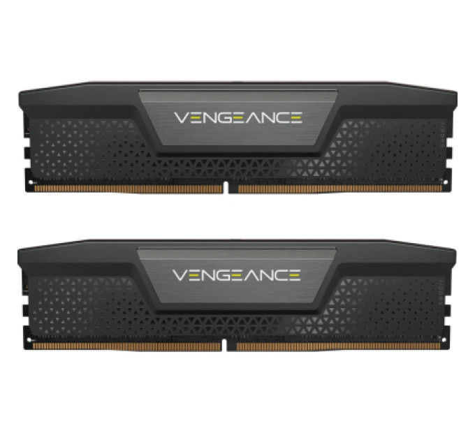 Corsair Модуль пам'яті для комп'ютера DDR5 32GB (2x16GB) 6800 MHz Vengeance Black Corsair (CMK32GX5M2B6800C40)