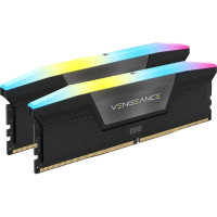 Модуль пам'яті для комп'ютера DDR5 96GB (2x48GB) 6800 MHz Vengeance RGB Black Corsair (CMH96GX5M2B6800C34)