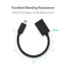 Ugreen Перехідник OTG USB 2.0 AF to Mini 5P 0.1m US249 black Ugreen (10383)