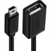 Ugreen Перехідник OTG USB 2.0 AF to Mini 5P 0.1m US249 black Ugreen (10383)