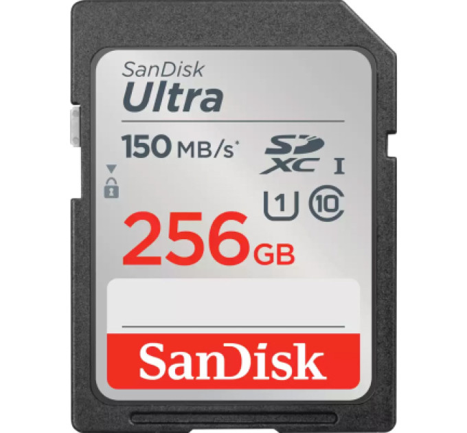SanDisk Карта пам'яті SanDisk 256GB SDXC class 10 UHS-I Ultra (SDSDUNC-256G-GN6IN)