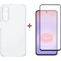 Dengos Чохол до мобільного телефона Dengos TPU Cover + Glass Samsung Galaxy A37 Transparent (DG-KM-197)