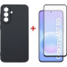 Dengos Чохол до мобільного телефона Dengos Carbon Cover + Glass Samsung Galaxy A57 Black (DG-KM-195)