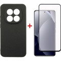 Dengos Чохол до мобільного телефона Dengos Carbon Cover + Glass Xiaomi Redmi Note 15 Pro 4G Black (DG-KM-191)