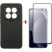 Dengos Чохол до мобільного телефона Dengos Carbon Cover + Glass Xiaomi Redmi Note 15 Pro 4G Black (DG-KM-191)