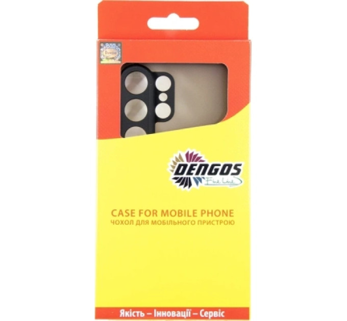 Dengos Чохол до мобільного телефона Dengos Matte Samsung Galaxy S26 Ultra Black (DG-TPU-MATT-176)