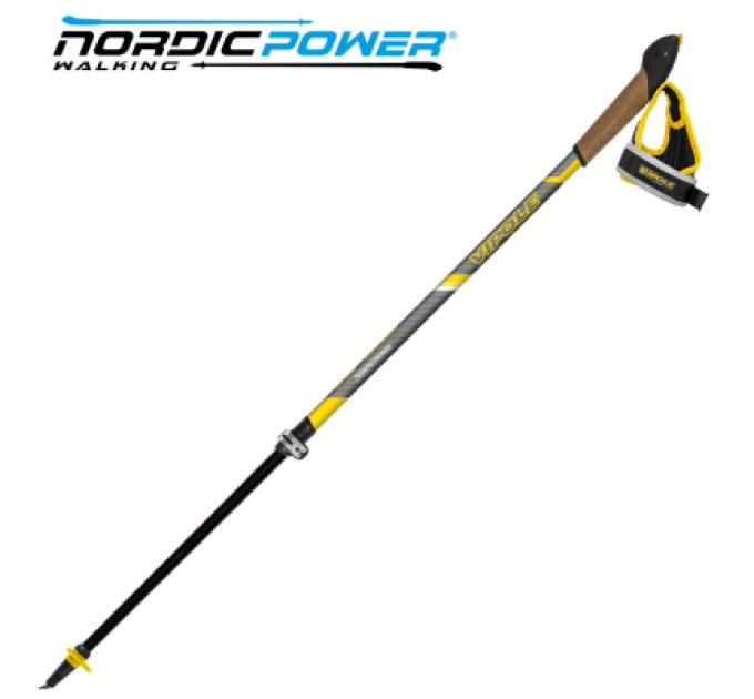 Vipole Палиці для скандинавської ходи Vipole Hercules Vario Carbon +200 GR (SW20 04) (DAS303503)