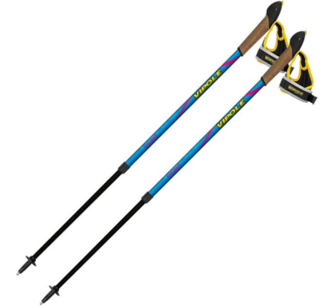 Vipole Палиці для скандинавської ходи Vipole Vario Novice Blue/Violet (S20 34) (DAS303391)
