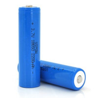 Акумулятор 18650 2200mAh, TipTop, 3.7V, Blue Vipow (ICR18650-2200mAhTT)