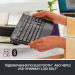 Logitech Клавіатура Logitech Signature K650 USB/Bluetooth UA Graphite (920-010945)