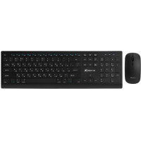 Комплект Xtrike ME MK-208W Wireless UA Black (MK-208WUA)