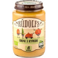 Rudolfs Дитяче пюре Rudolfs Овочі з куркою з 8 місяців 190 г (4751017940549)