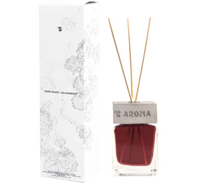 Аромадифузор Sister's Aroma Темний виноград + ожина 100 мл (4820227782796/4820227783915)