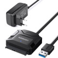 Ugreen Перехідник USB 3.0 Type-А to SATA III (F) CR108 Ugreen (20611)
