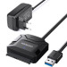 Ugreen Перехідник USB 3.0 Type-А to SATA III (F) CR108 Ugreen (20611)