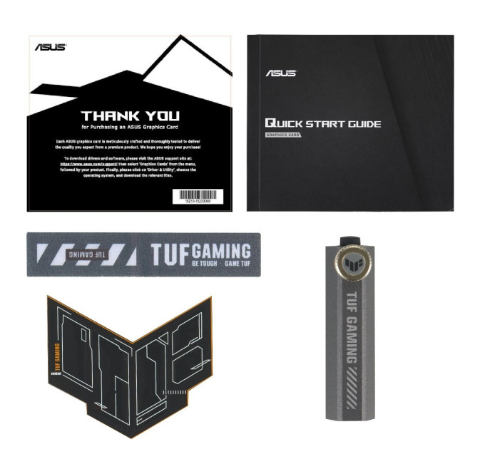 ASUS Відеокарта ASUS Radeon RX 9070 XT 16Gb TUF OC GAMING (TUF-RX9070XT-O16G-GAMING)