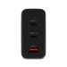 Ttec Сетевое зарядное устройство Ttec SmartCharger Trio GAN 2хUSB-C/USB-A /120Вт Black (2SCG04S)