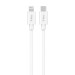 Ttec Кабель Ttec USB Type-C - Lightning (M/M), 1.5 м, White (2DKM04B)