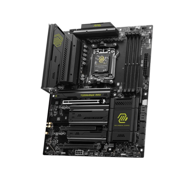 MSI Материнська плата AMD B850 SAM5 ATX B850 TOMAHAWK MAX WIFI MSI