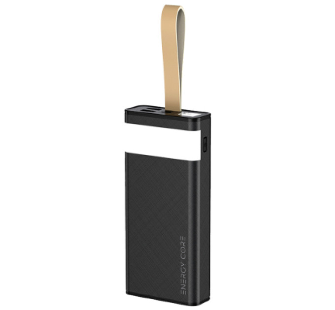 Armorstandart Батарея універсальна Armorstandart 20000mAh EnergyCore ASB20 PD/22.5W black (ARM80294)