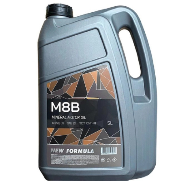 NEW FORMULA Моторна олива NEW FORMULA М8В кан. 5л ПЕ (4,5кг) (NF196261)